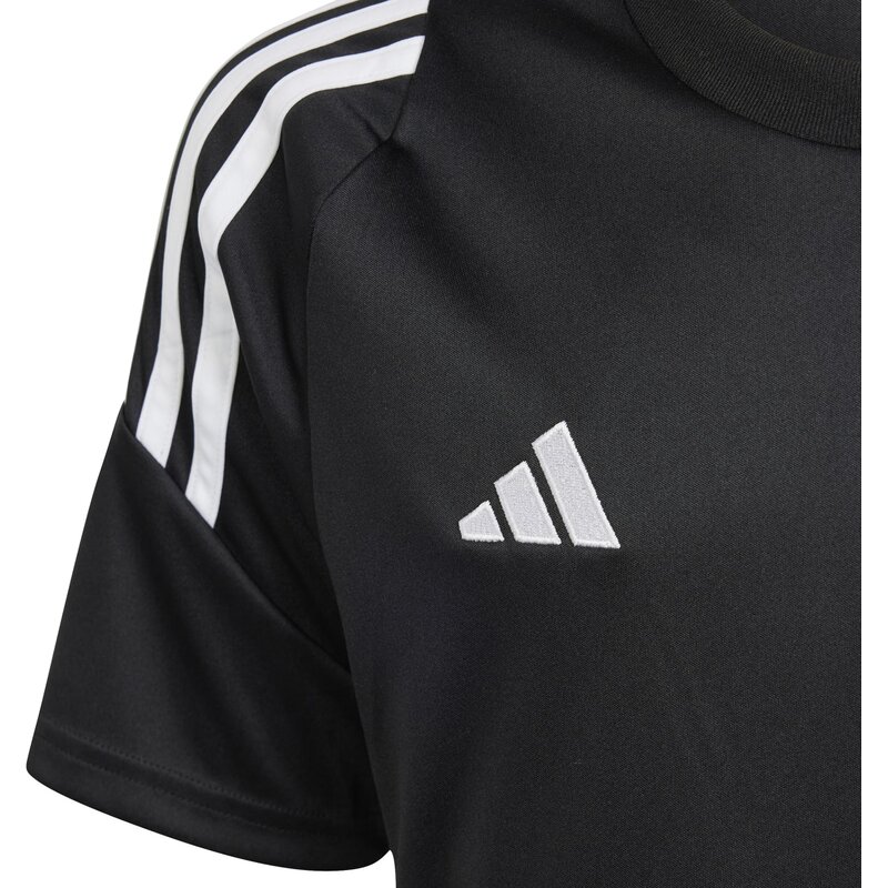 Детская футболка Tiro 24 Adidas, черный — фото 4