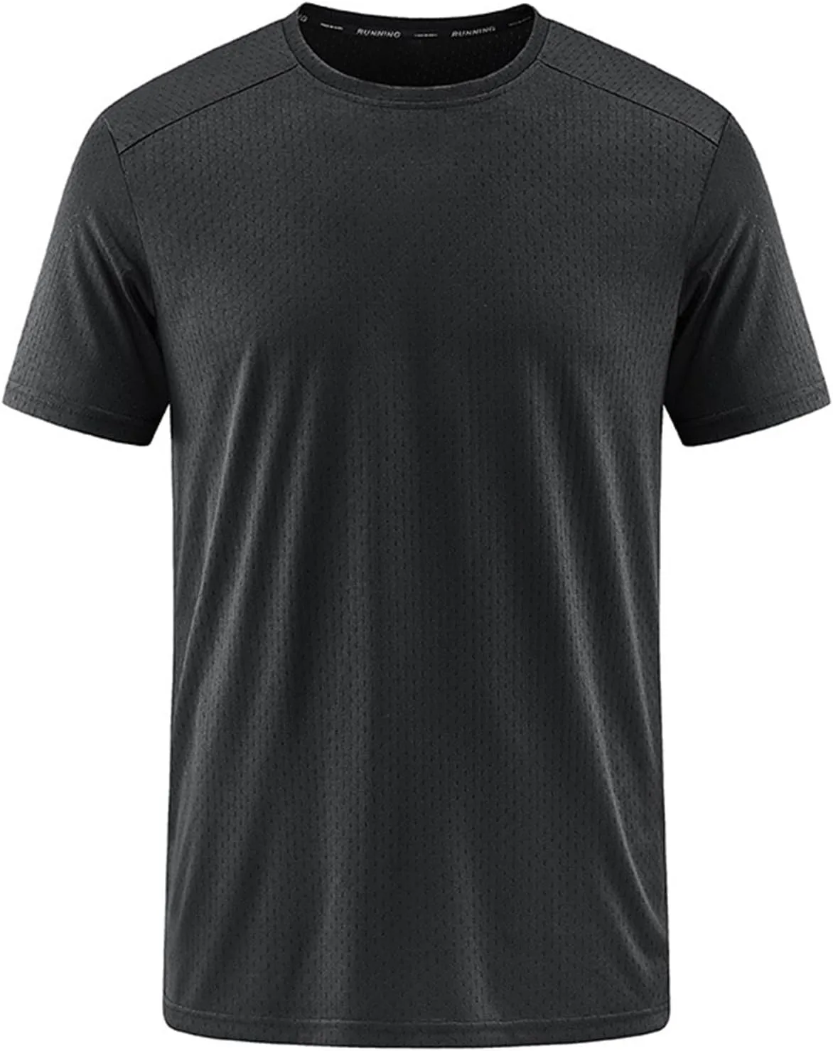 

Мужская футболка с коротким рукавом Casual Fashion Crewneck, быстросохнущая, влагоотводящая