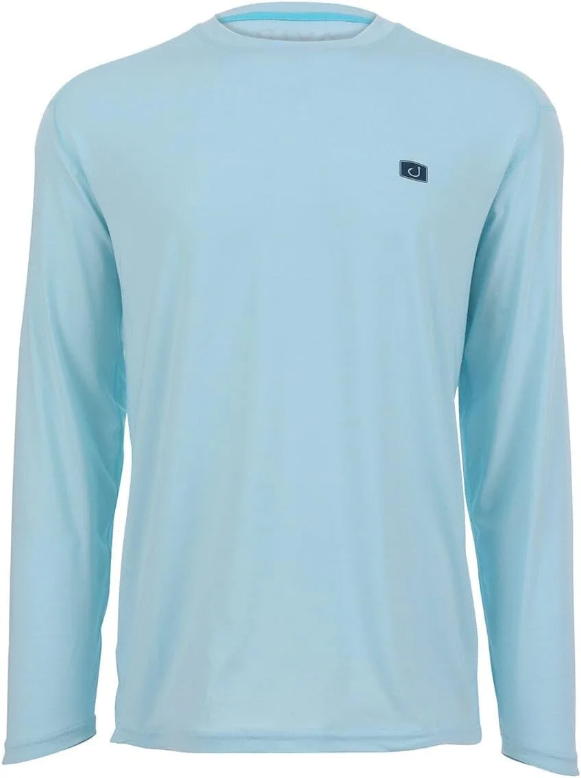 

Мужская футболка для рыбалки Avid 50+ UPF AVIDry Performance с 4-Way Stretch Avid Gear