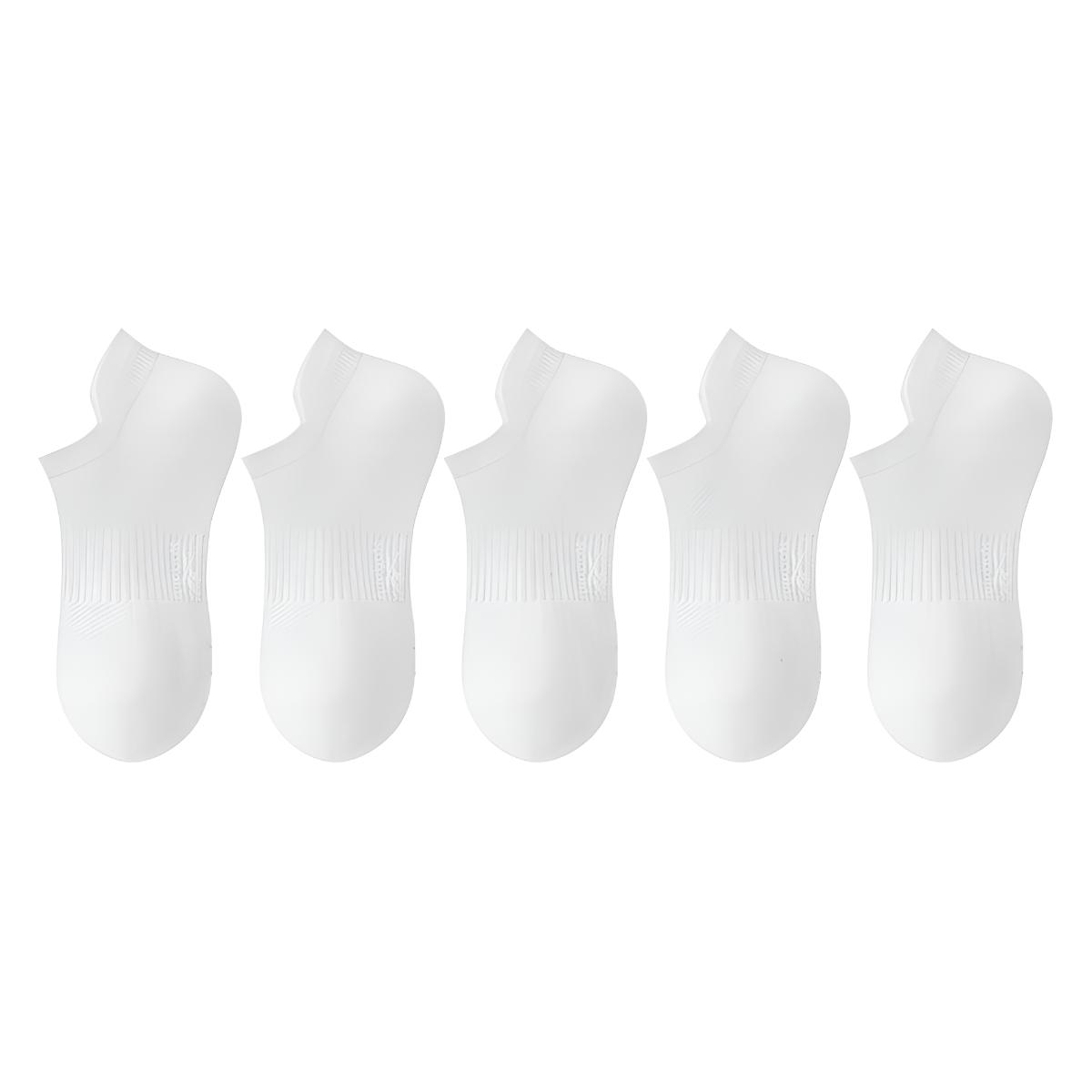 

Носки ноу-шоу мужские 5 пар смешанные цвета Reebok, белый