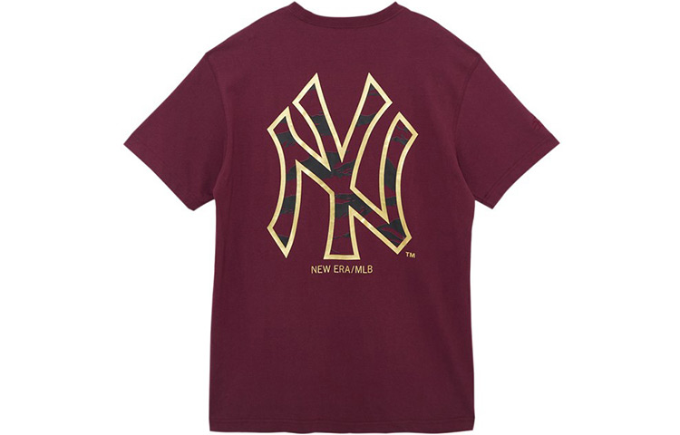 

New Era Футболка Unisex Purple Brown, Коричневый, New Era Футболка Unisex Purple Brown