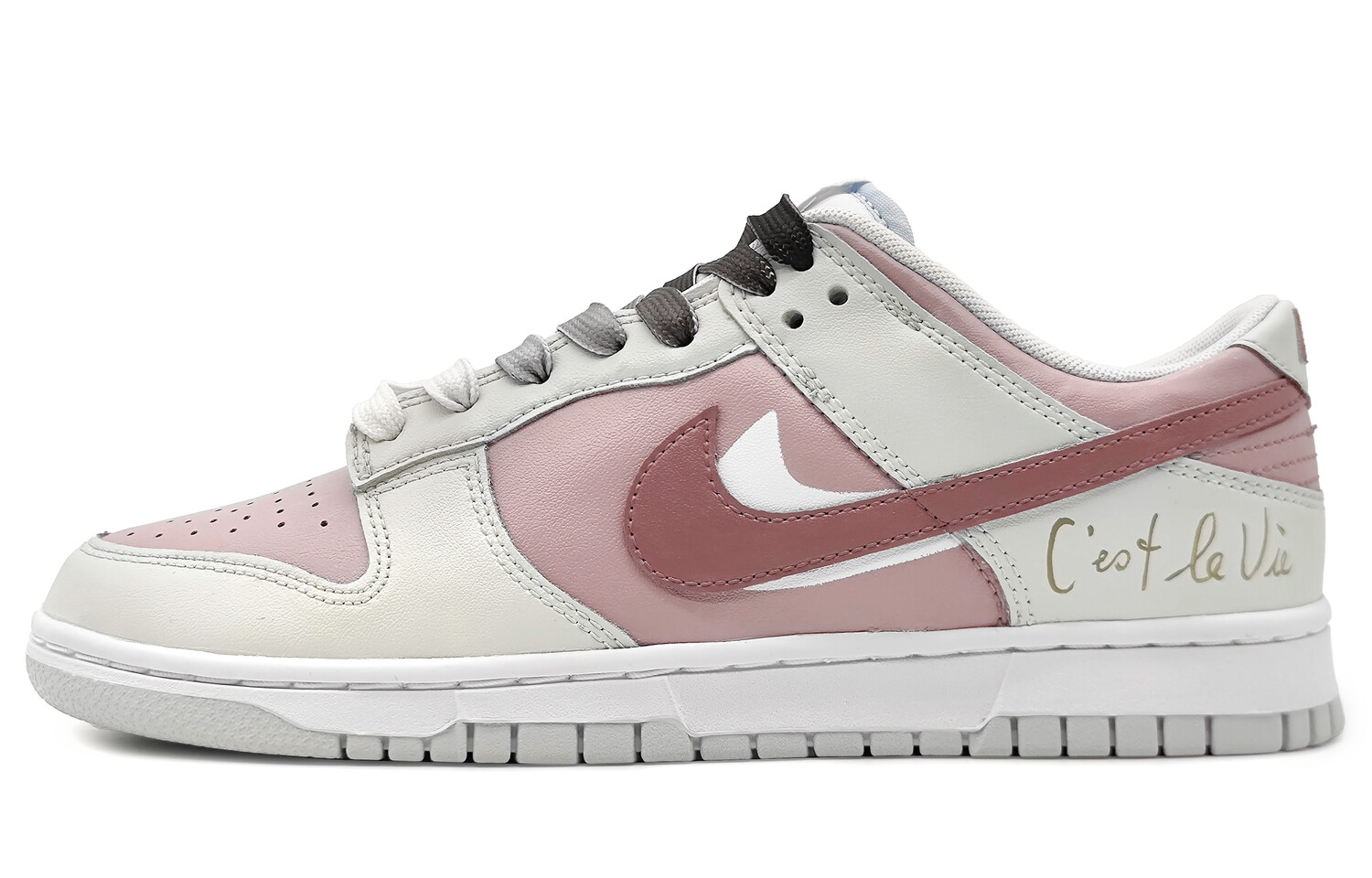 

Кроссовки для скейтбординга Dunk мужские низкие серые/белые Nike, Белый, Кроссовки для скейтбординга Dunk мужские низкие серые/белые Nike