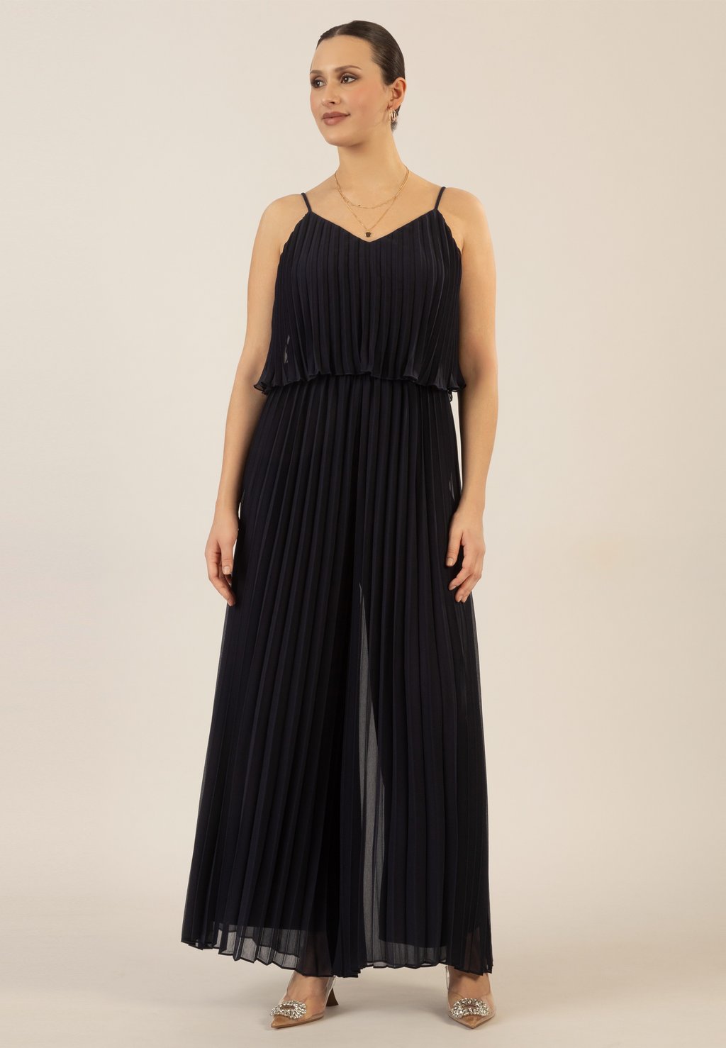 

Комбинезон PLISSEEOVERALL Apart, темно-синий