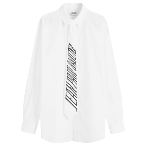 

Рубашка с галстуком Jean Paul Gaultier, черный