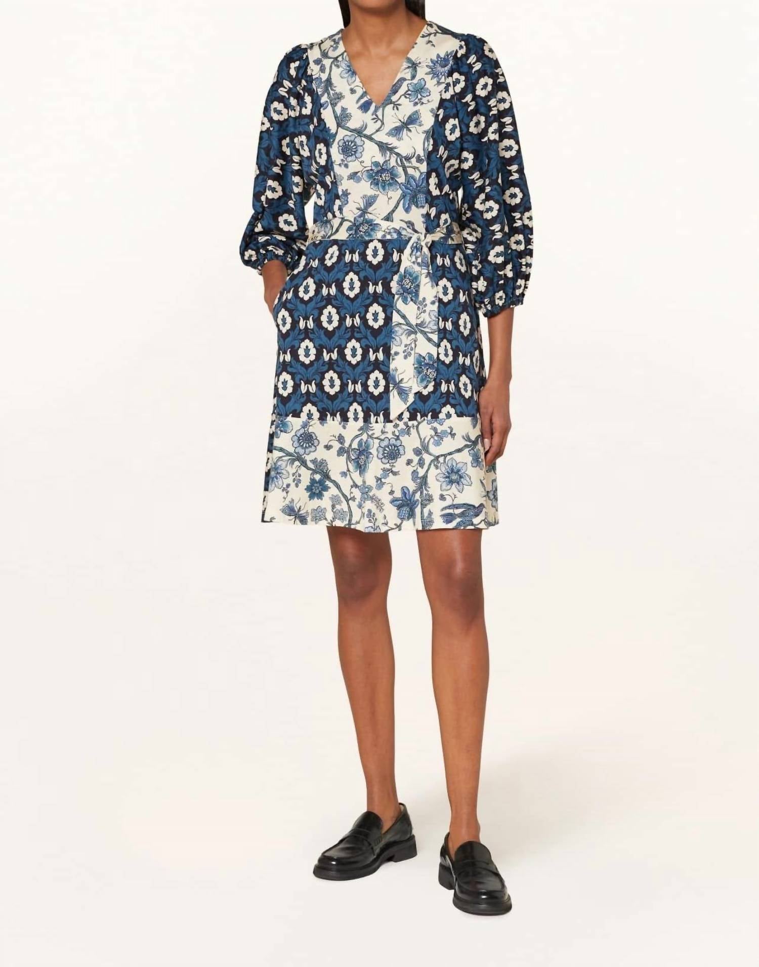 

Платье Virgola Patchwork Pattern в Avio Weekend Max Mara