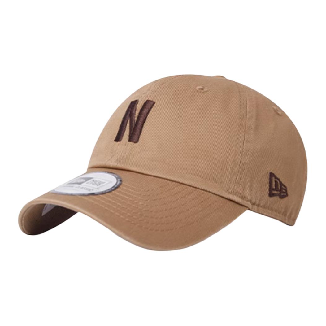 

New Era Хлопковая бейсболка унисекс цвета хаки, Khaki