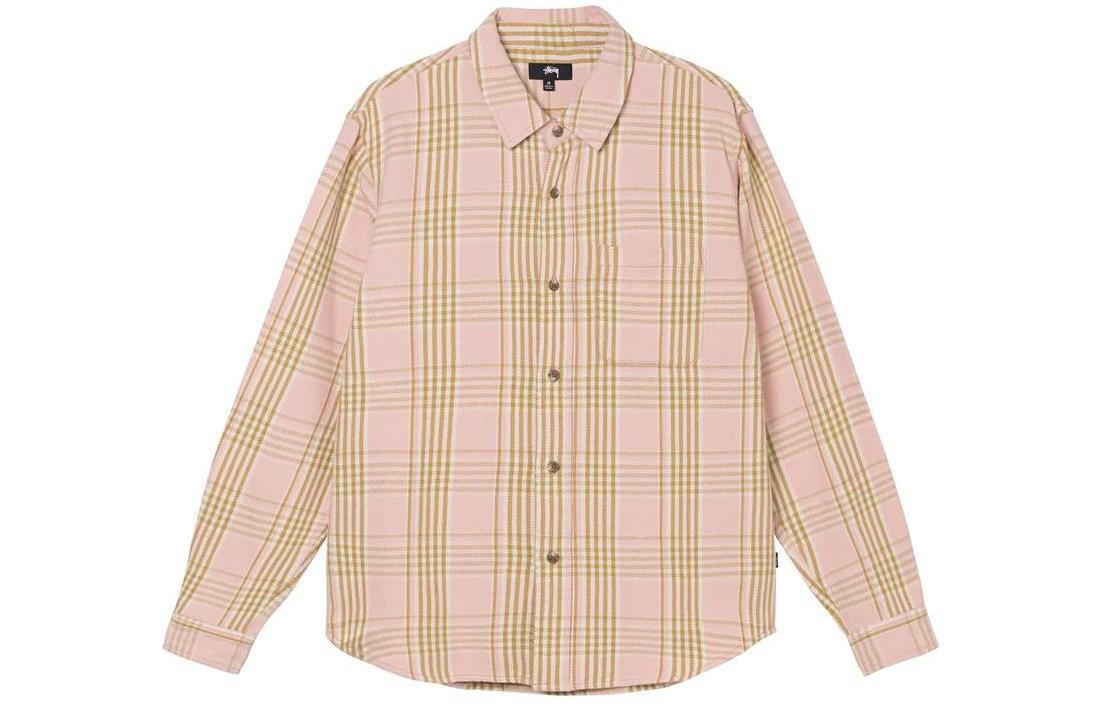 

Рубашка унисекс Stussy, розовый