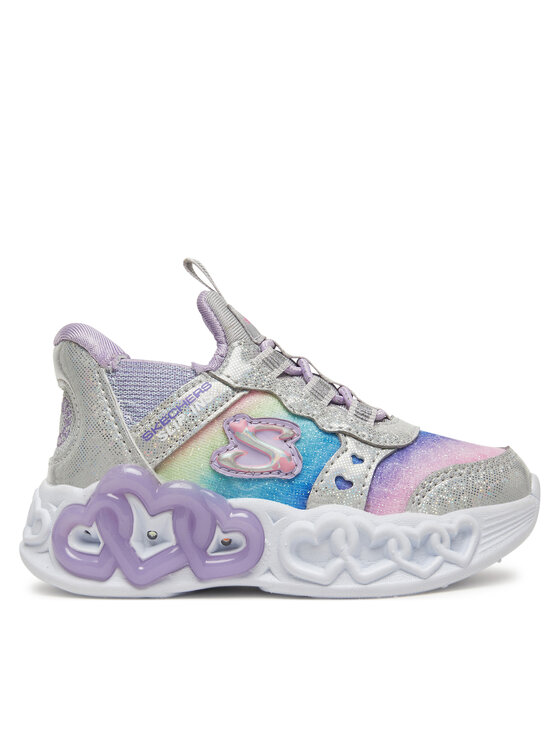 

Кроссовки Infinite Heart Lights-Eternal Shimmer 303755N/SMLT Skechers, серебряный