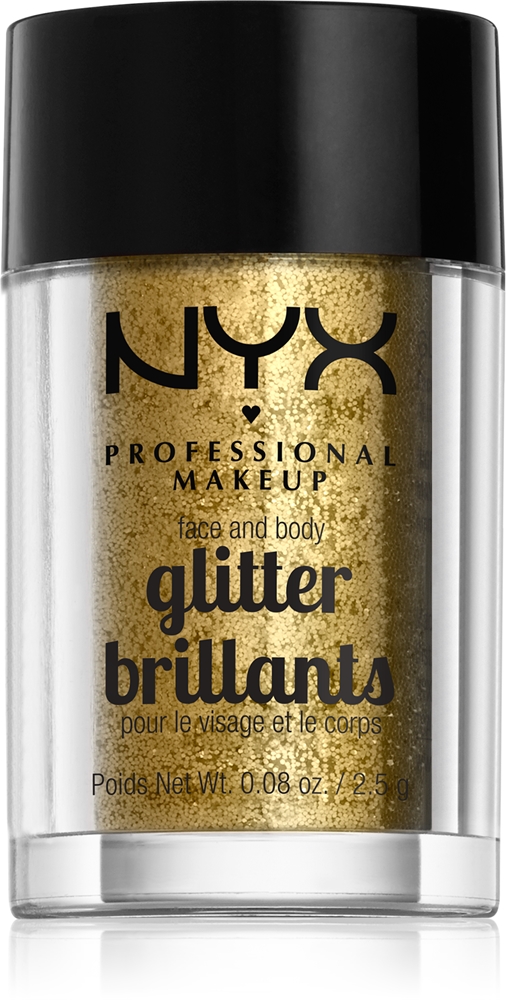 

Блестки для лица и тела Nyx Professional Makeup, atspalvis 05 gold 2,5 гр