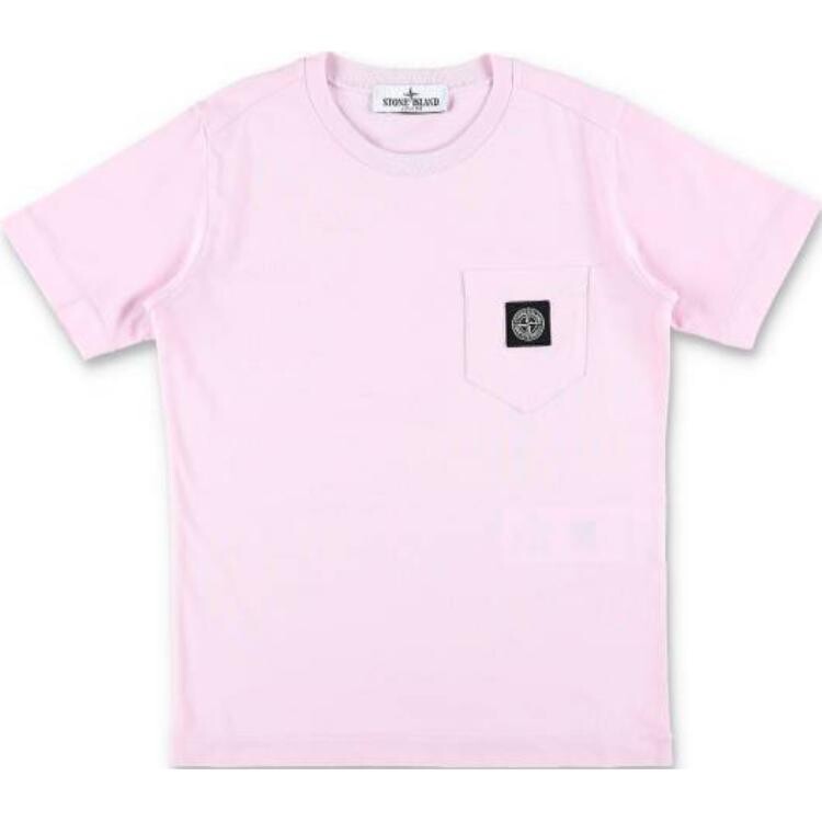

Детская футболка Stone Island, розовый