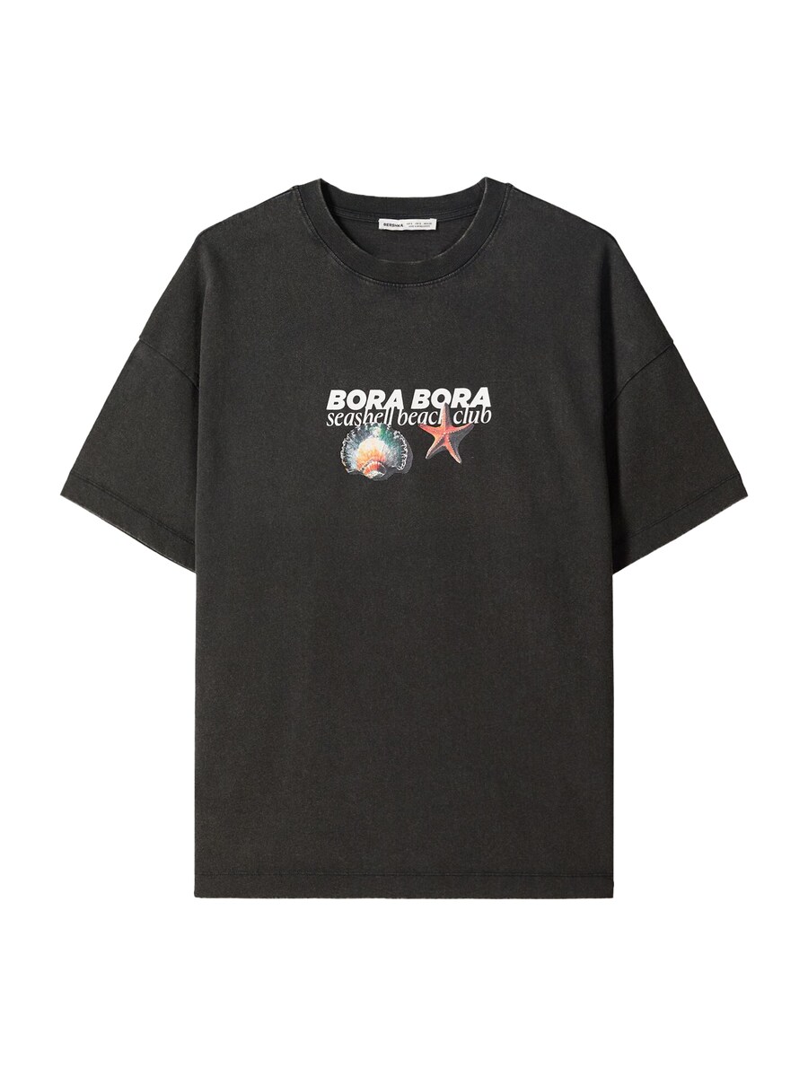 

Рубашка Bershka, черный