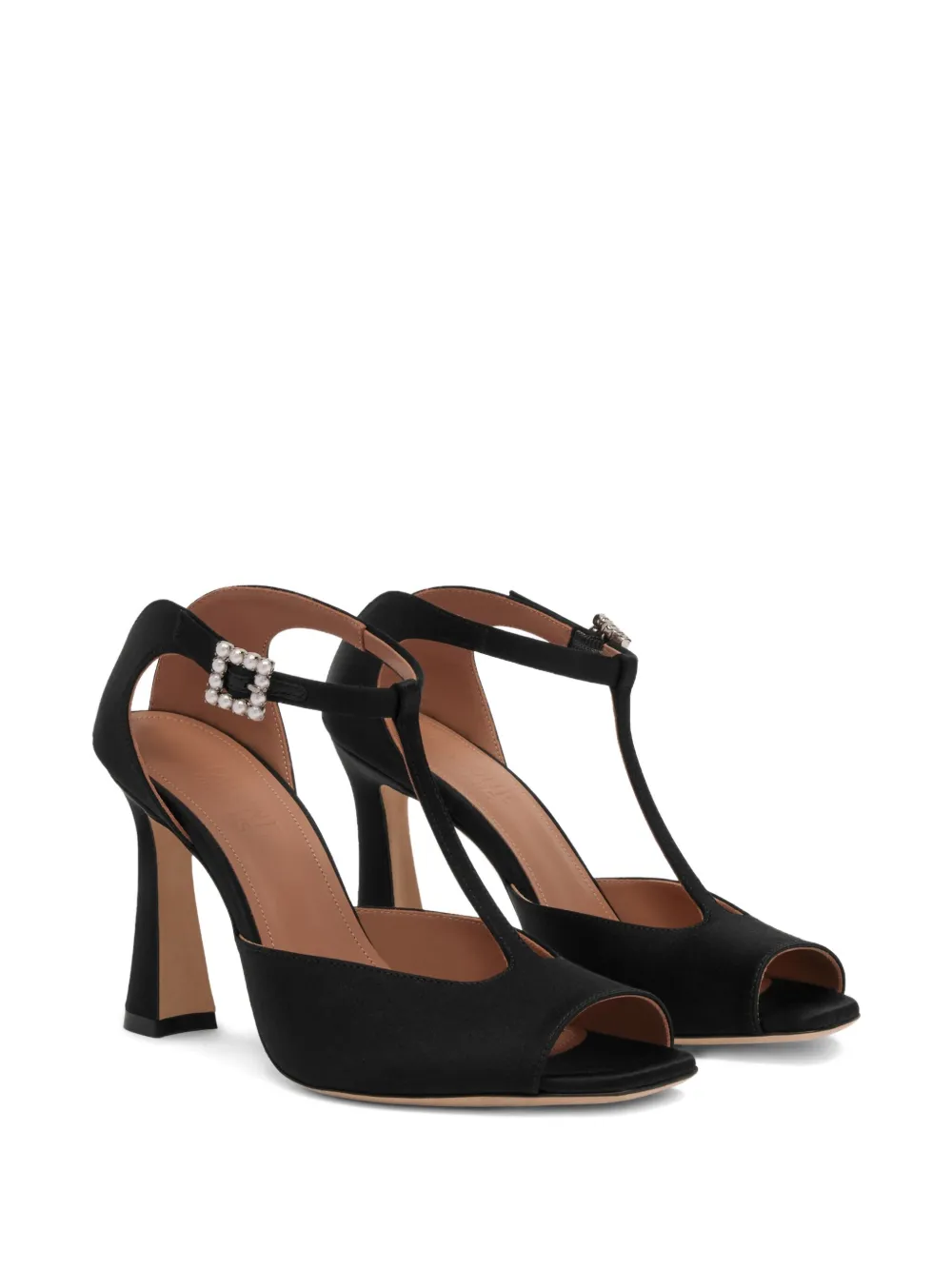 Декорированные босоножки Nomi 90 Malone Souliers, черный — фото 2