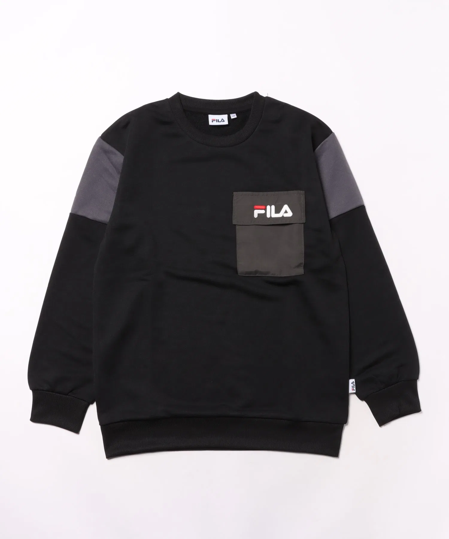 Толстовка FILA/Fila с круглым вырезом и карманом