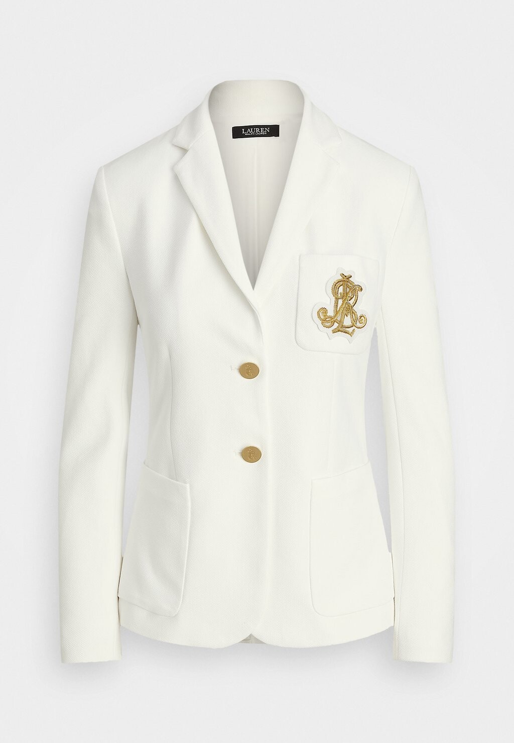Блейзер ANFISA LINED JACKET Ralph Lauren, цвет white — фото 4