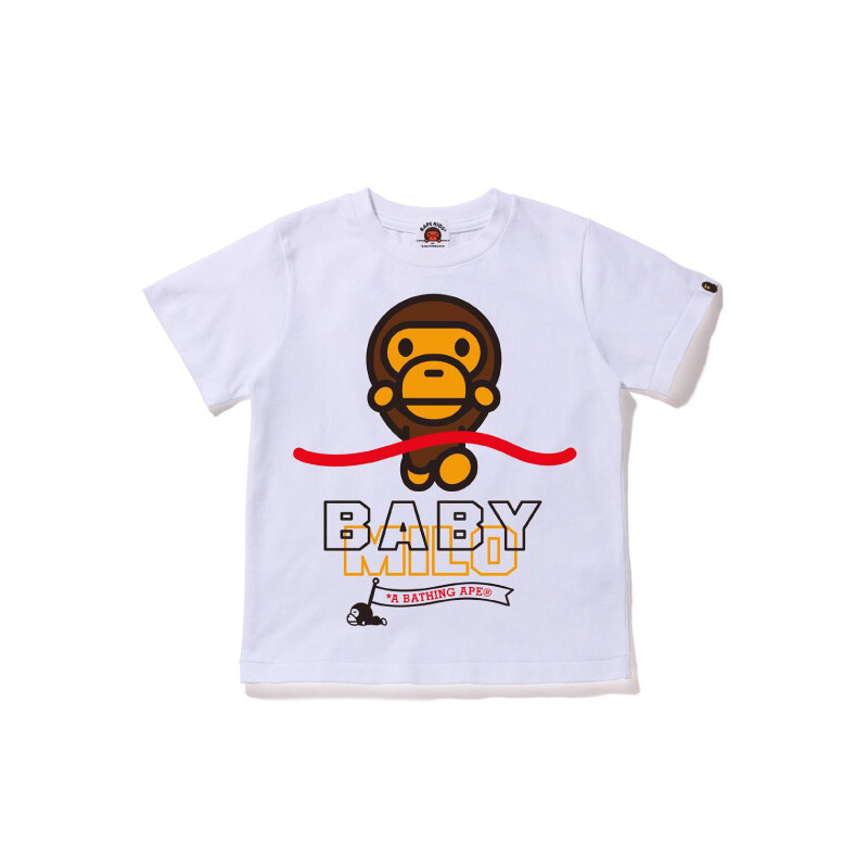 

Детская футболка A Bathing Ape, зеленый