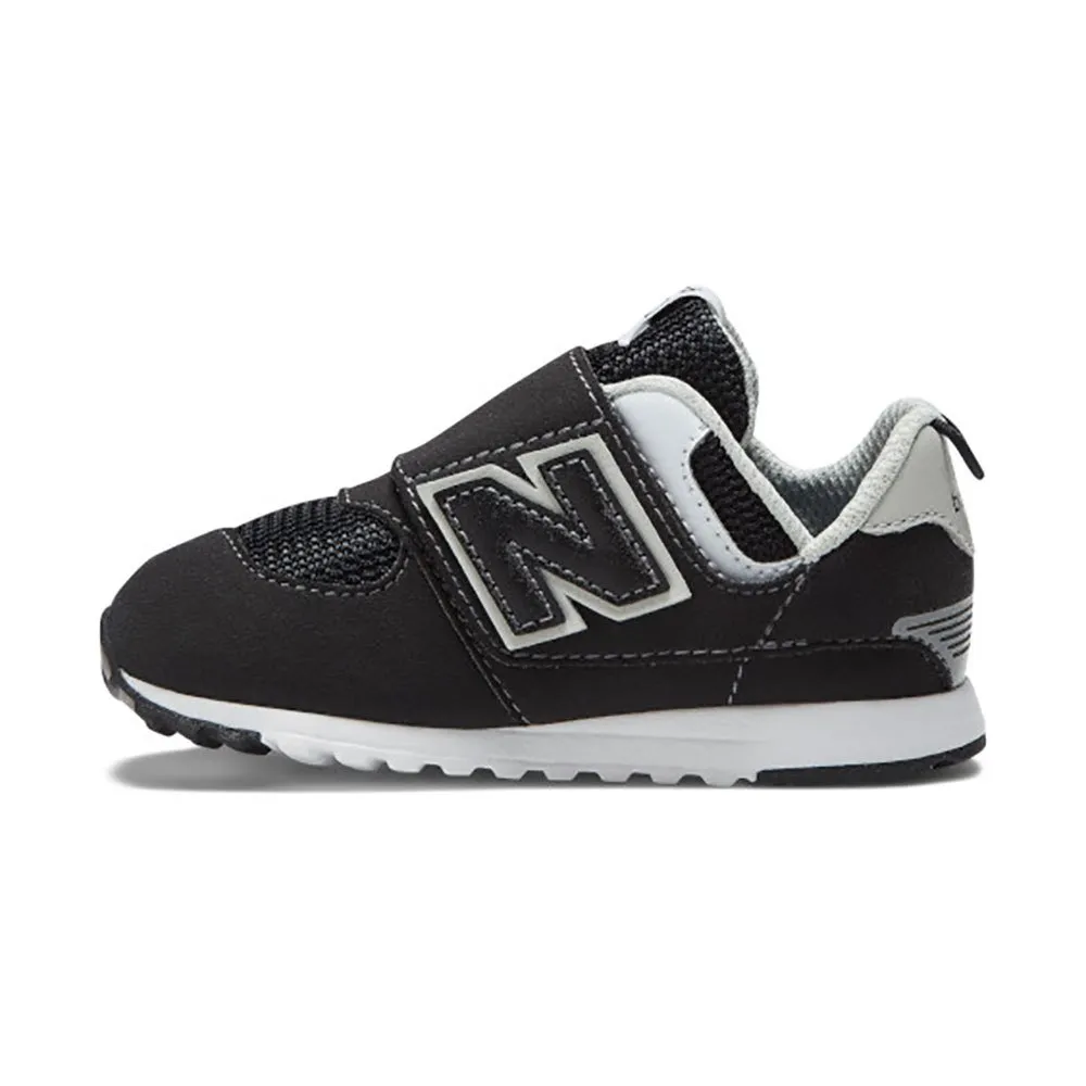 Кроссовки New Balance 574 на липучке, черный — фото 3