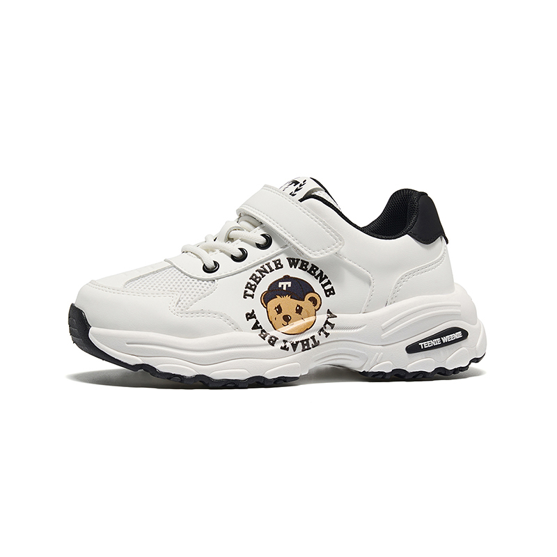 

Детские спортивные нескользящие кроссовки с амортизацией для детей от 3 до 7 лет Teenie Weenie, черный