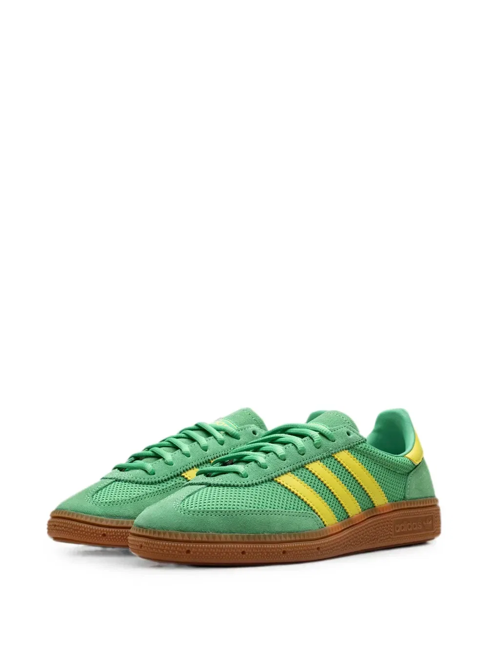 Кроссовки Handball Spezial в полоску Adidas Kids, зеленый — фото 2