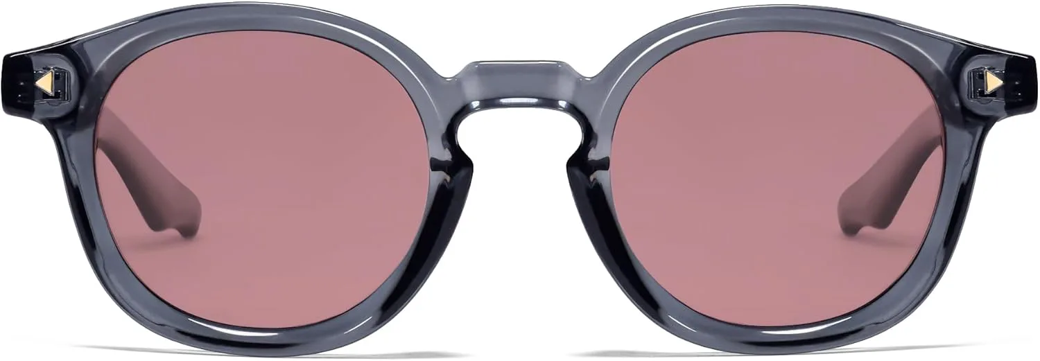 

Солнцезащитные очки SOJOS в стиле ретро, ​​поляризованные, круглые, женские и мужские, винтажные, в стиле панто, 70-х, 80-х, 90-х, круглые, модель SJ2378, Grey