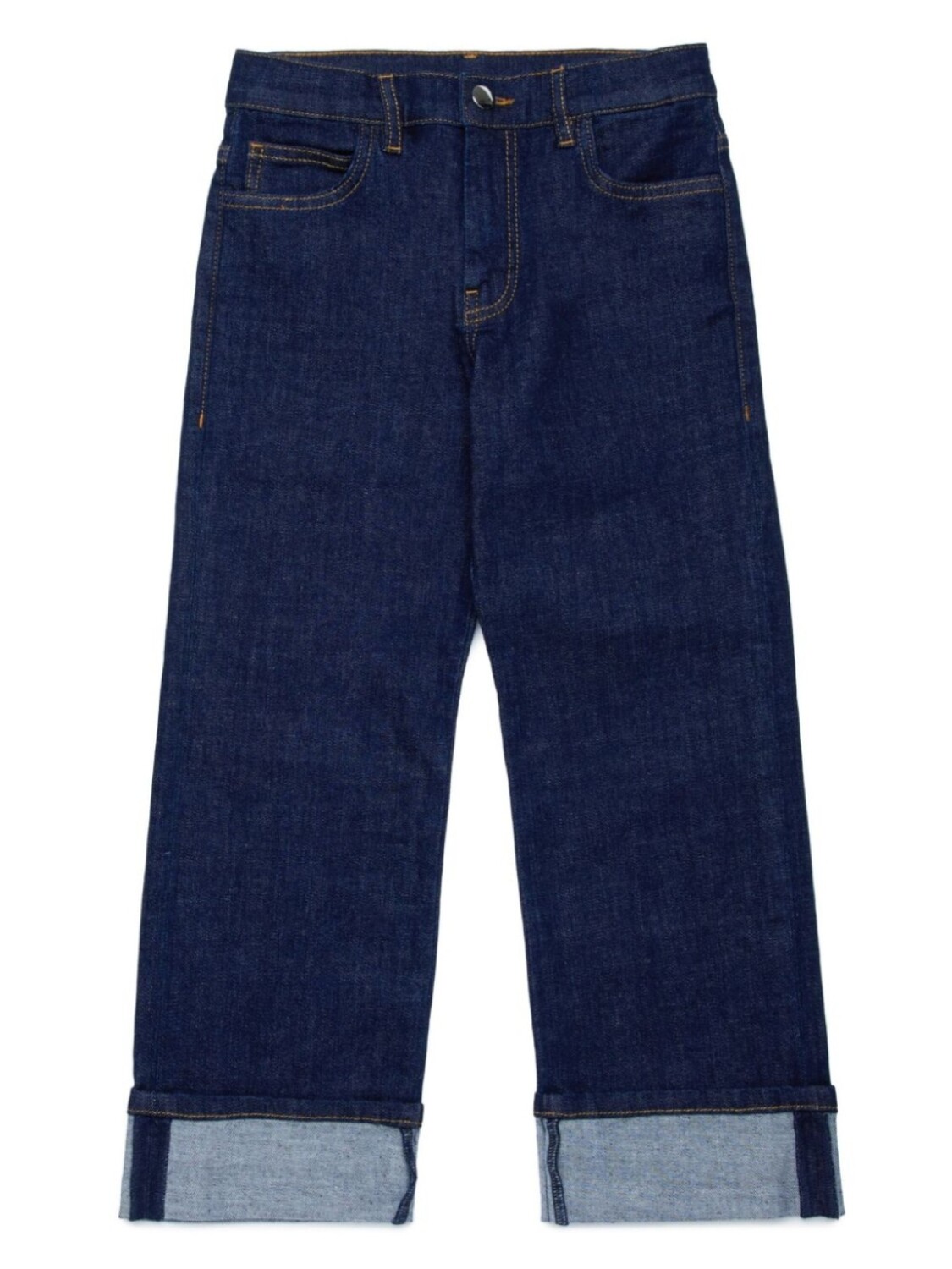 

Marni Kids прямые джинсы, синий