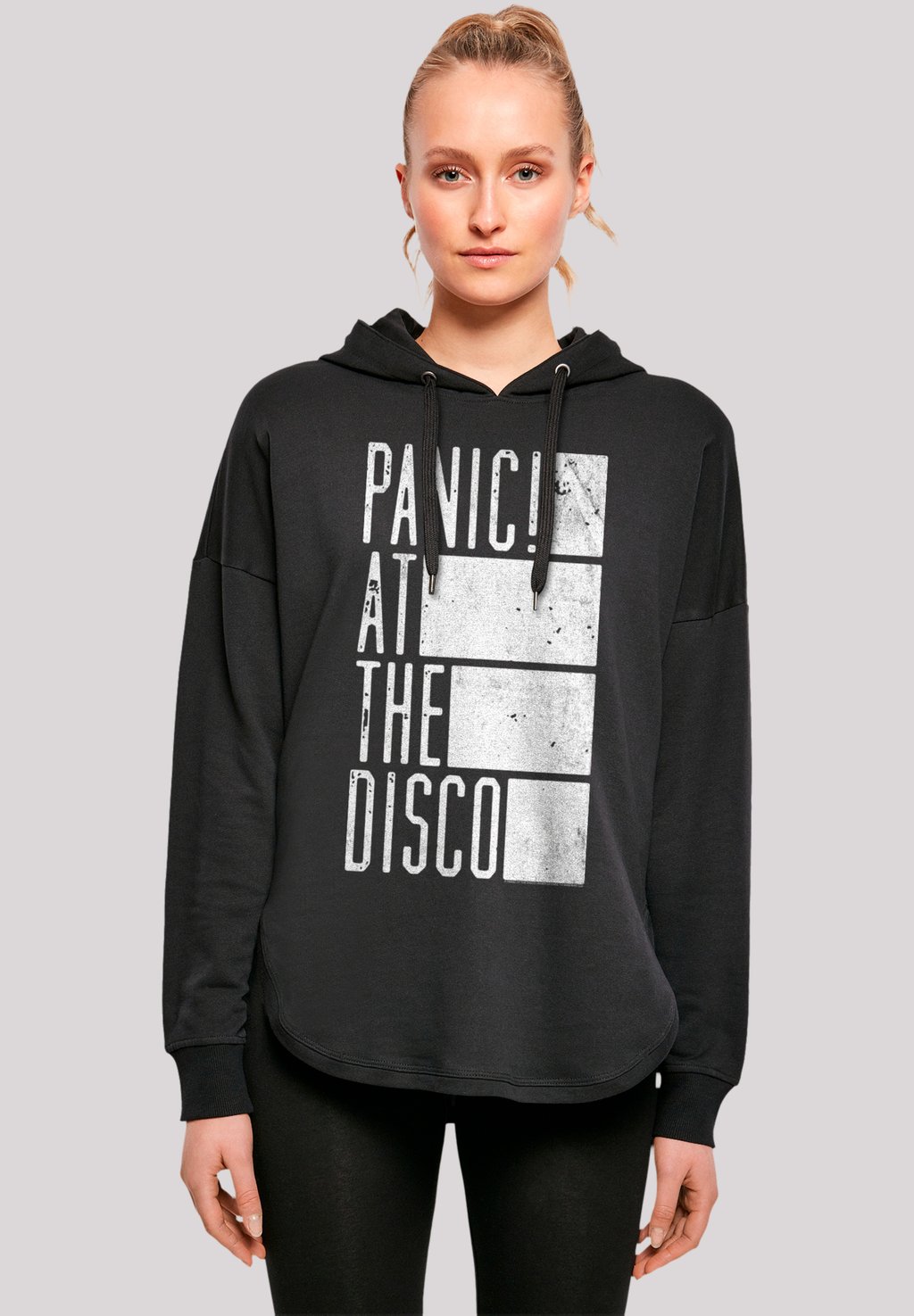 

Толстовка PANIC AT THE DISCO BLOCK TEXT - Hoodie F4NT4STIC, черный