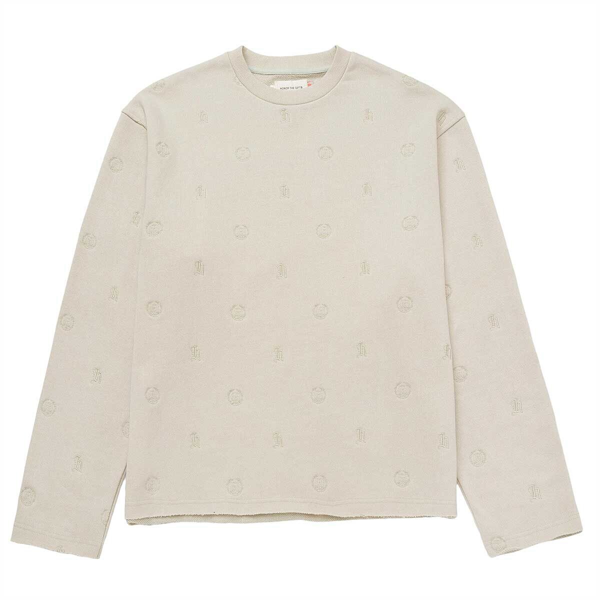

Свитшот CREST CREWNECK Honor The Gift, цвет Knochen