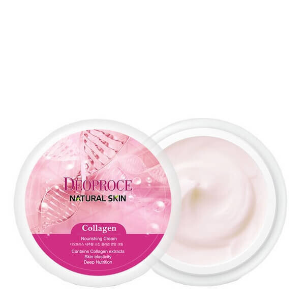 

Deoproce, Крем питательный для кожи Natural Skin с коллагеном, 100г