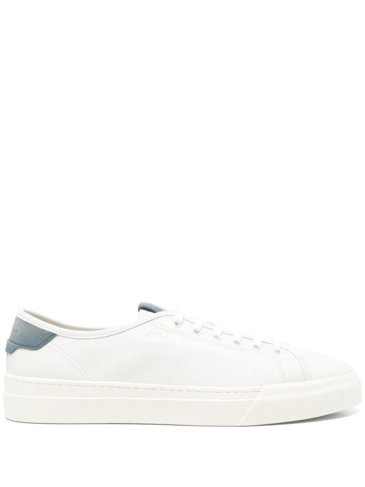 

Кожаные кроссовки Santoni, белый