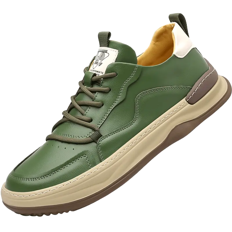 

Низкие скейтерские кроссовки мужские ZUWUDONG, зеленый