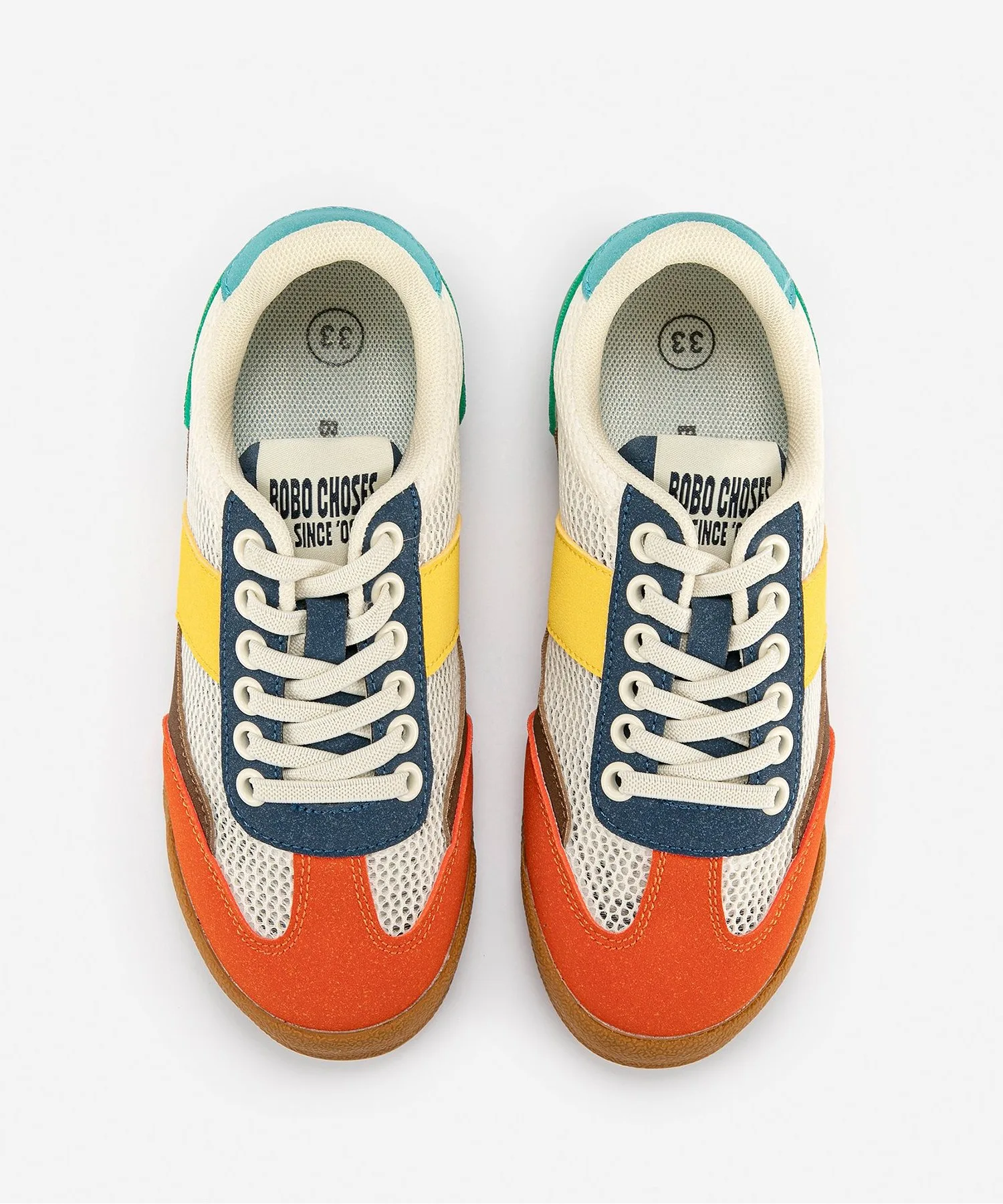 Кроссовки для детей BOBO CHOSES Color Block Sneakers разноцветные — фото 4