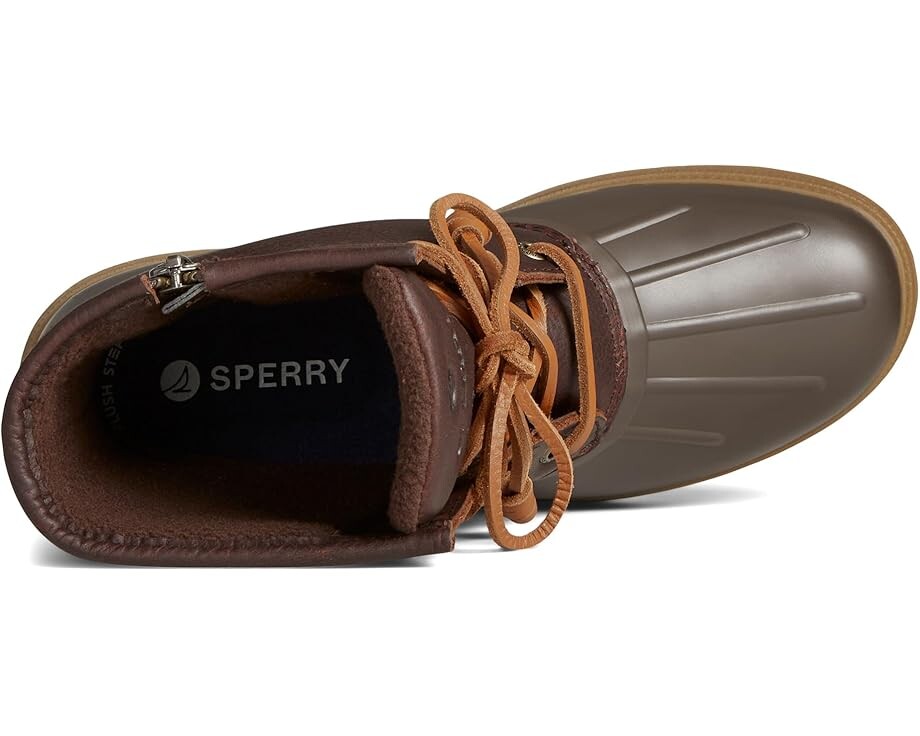 Ботинки Sperry Saltwater 2.0 Leather, темно-корчневый — фото 2