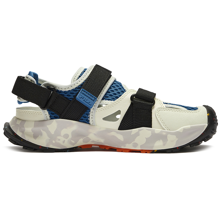 Детские сандалии Firefly Slip с низким верхом, быстросохнущие, нескользящие FILA KIDS, кремовый/белый/синий — фото 2