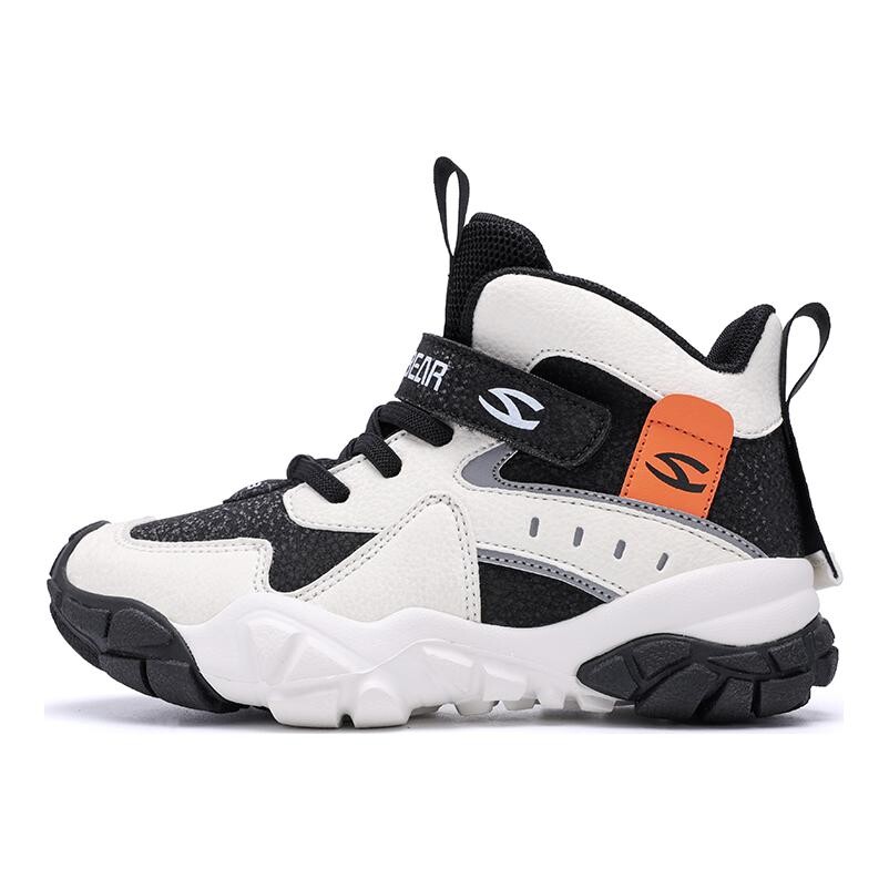 

Кроссовки HOBIBEAR Kids Basketball Shoes Kids Mid-top, черный/белый