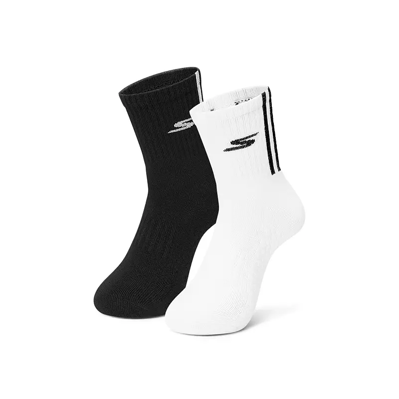 

Носки до середины голени унисекс, 2 шт Skechers, 2 Pack (White+Black)