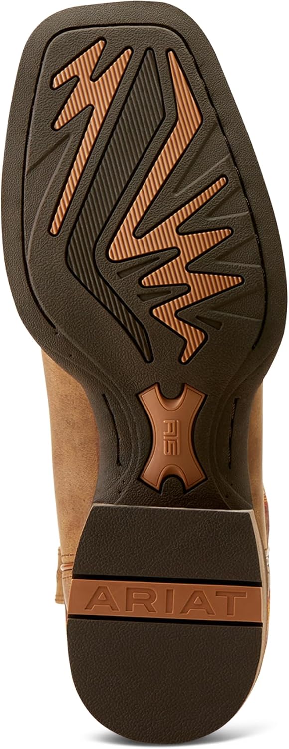 Мужские ковбойские сапоги Ariat Ricochet, Roasted Chestnut/Sandstorm — фото 4
