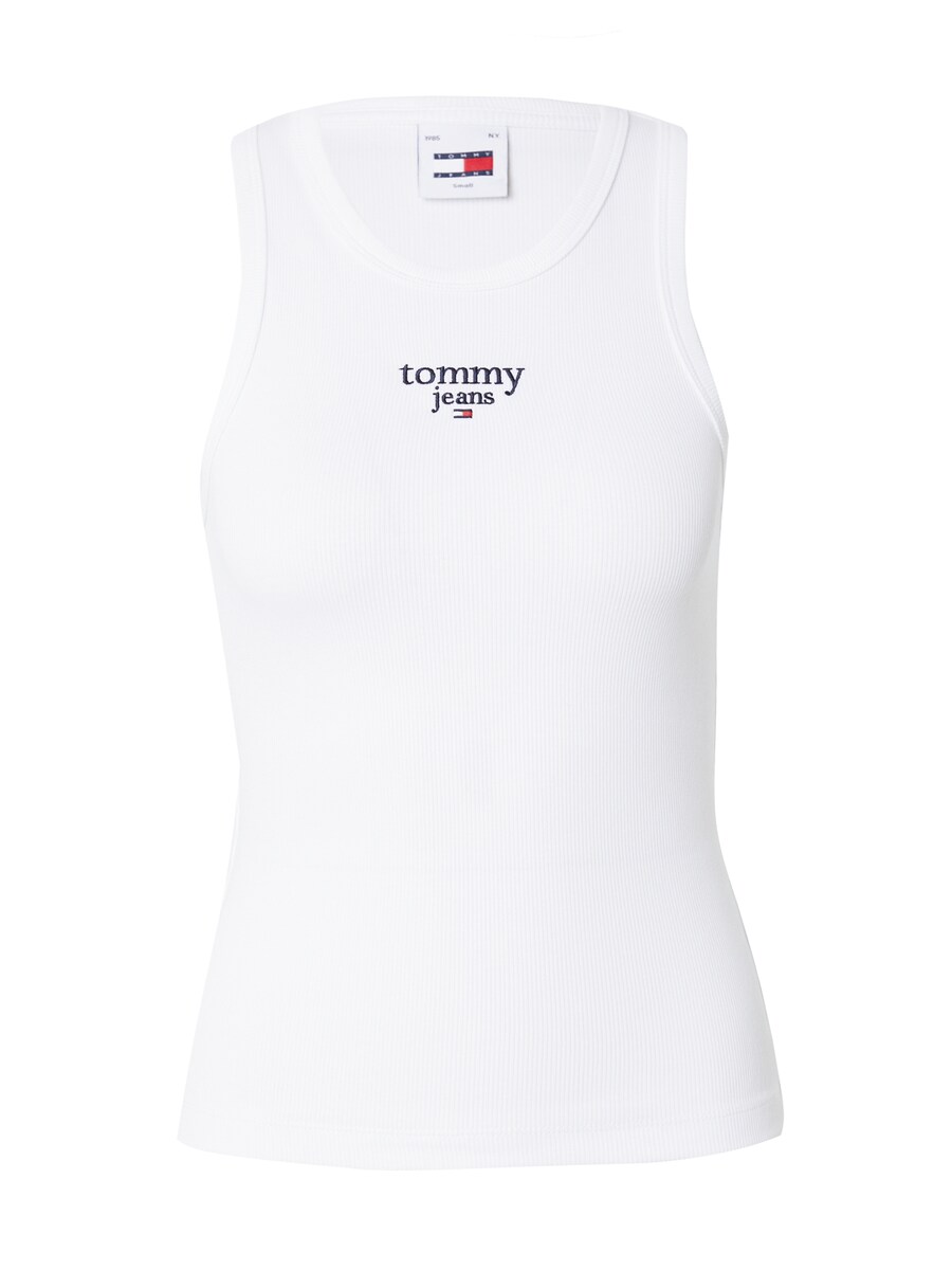 

Топ Tommy Jeans Essential, белый