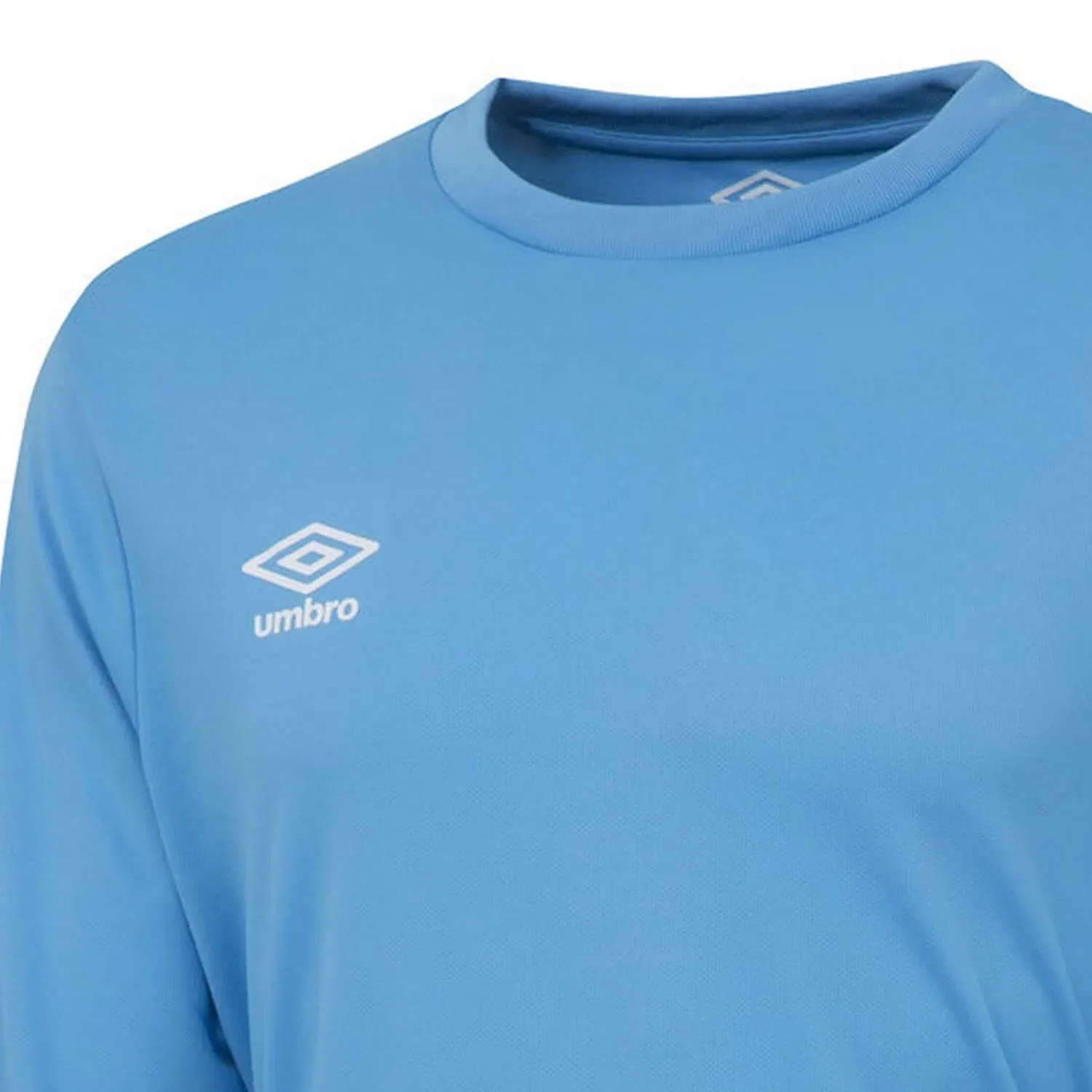 Футболка с длинным рукавом с логотипом Umbro, синий — фото 3