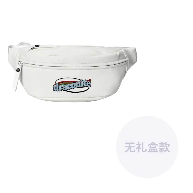 

DRACONITE Плечевая сумка через плечо поясная сумка унисекс черная, One Size 3