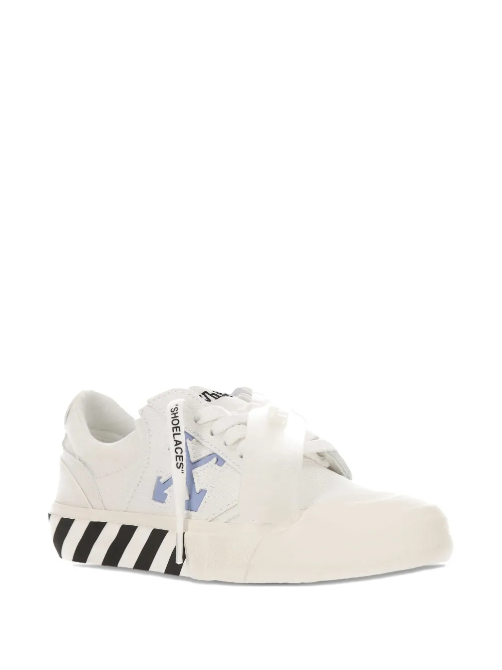 Кроссовки с фирменной стрелкой Off-White, белый — фото 2