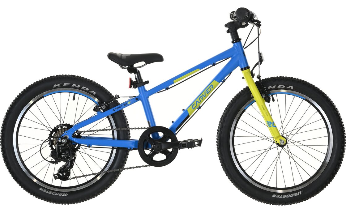 

Горный велосипед Carver Strict 20 SL - 20 дюймов - Diamant - 2024, цвет Blau|blue/green yellow/black