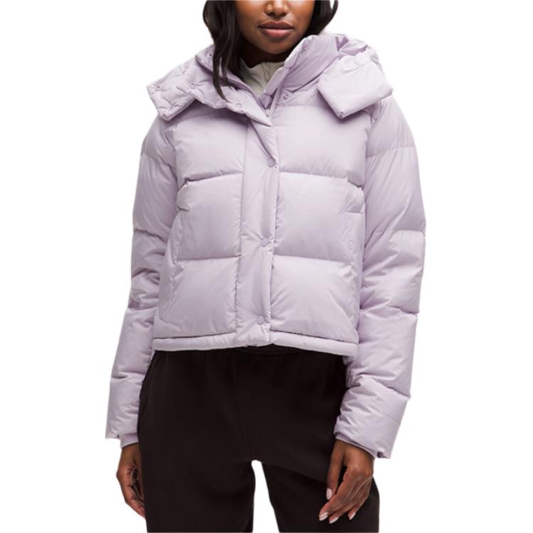 

Пуховая куртка Wunder Puff Series для женщин Lululemon, светлый сиреневый/ftlv