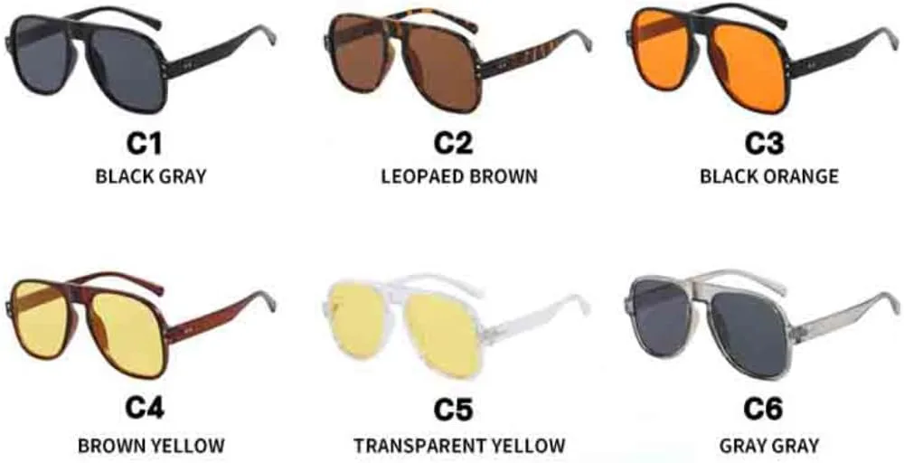 

Модные солнцезащитные очки для женщин в стиле ретро с заклепками, мужские солнцезащитные очки для путешествий, трендовые солнцезащитные очки UV400 VVTWSSW, Gray Gray