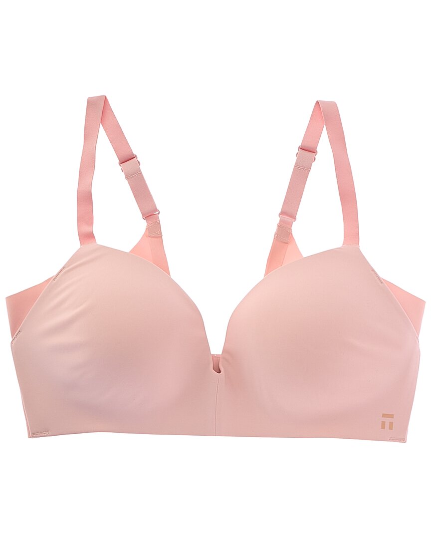 

Бюстгальтер Tommy John Comfort Smoothing с легкой подкладкой, розовый