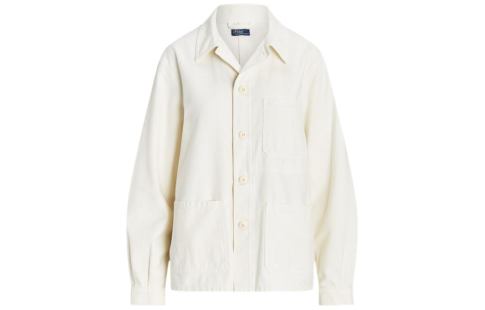Polo Ralph Lauren Куртка SS24 женская белая, White — фото 3