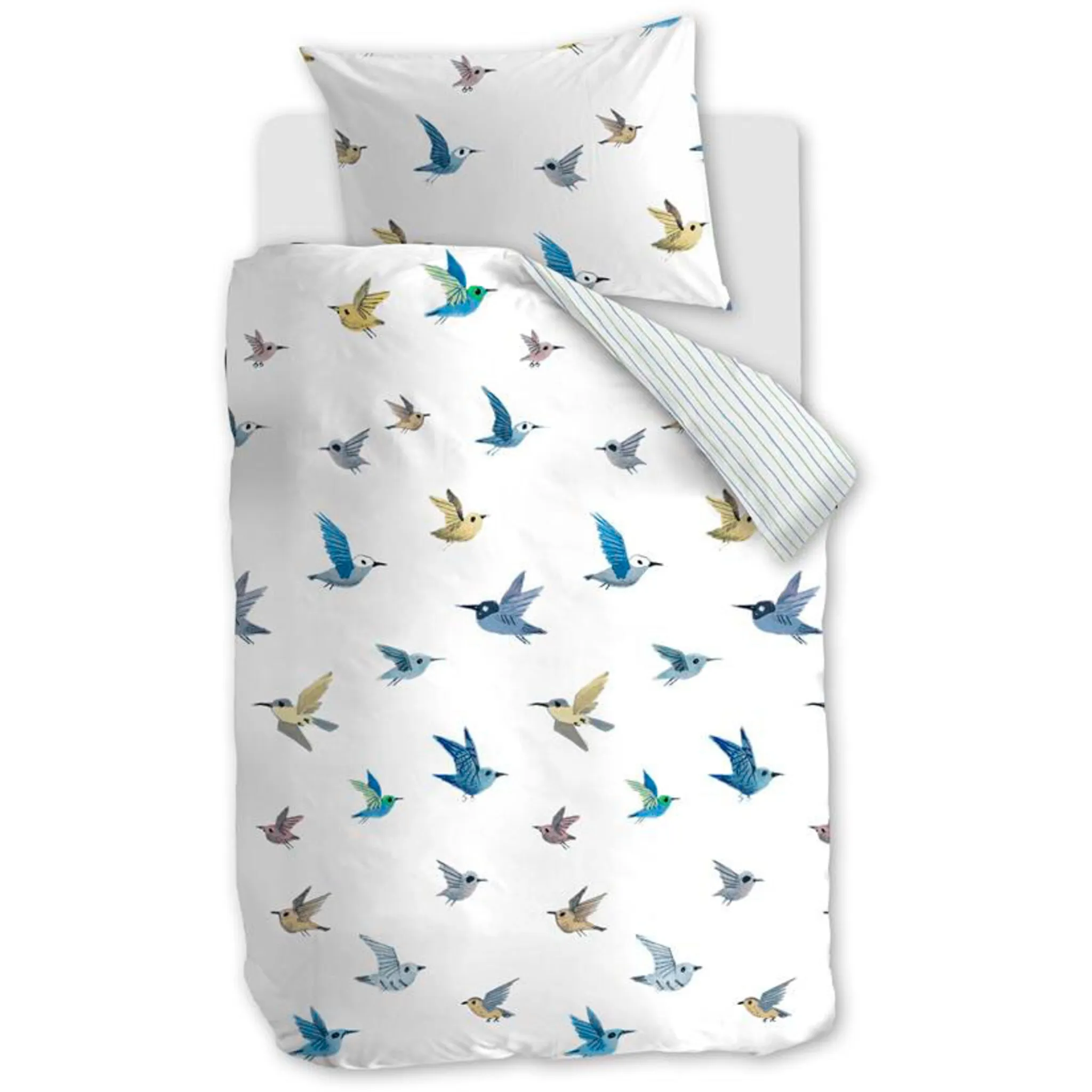 

Постельное белье Beddinghouse x Fiep Amsterdam «Vogels», цвет Multi