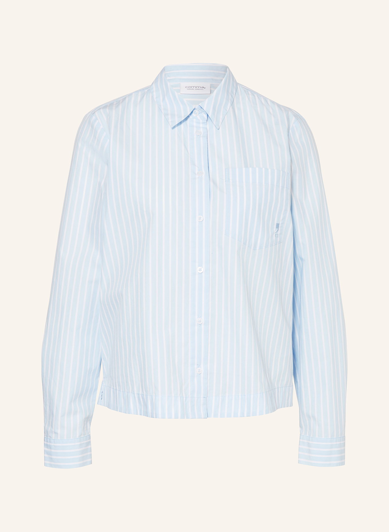 

Рубашка блузка Comma Casual Identity, мультиколор
