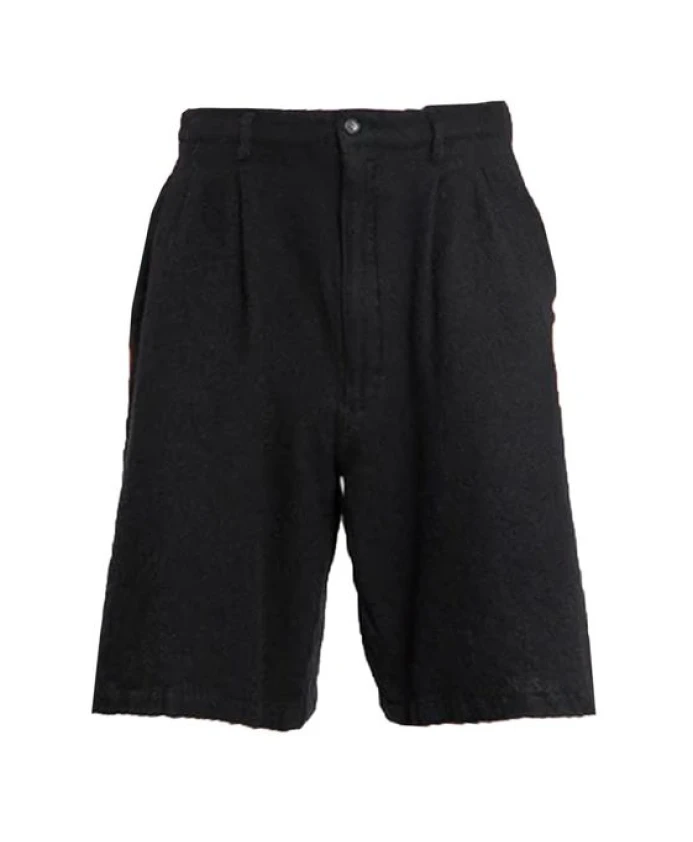 

Шорты с подкладкой из шерсти, нейлона и твида Comme Des Garã§Ons, черный