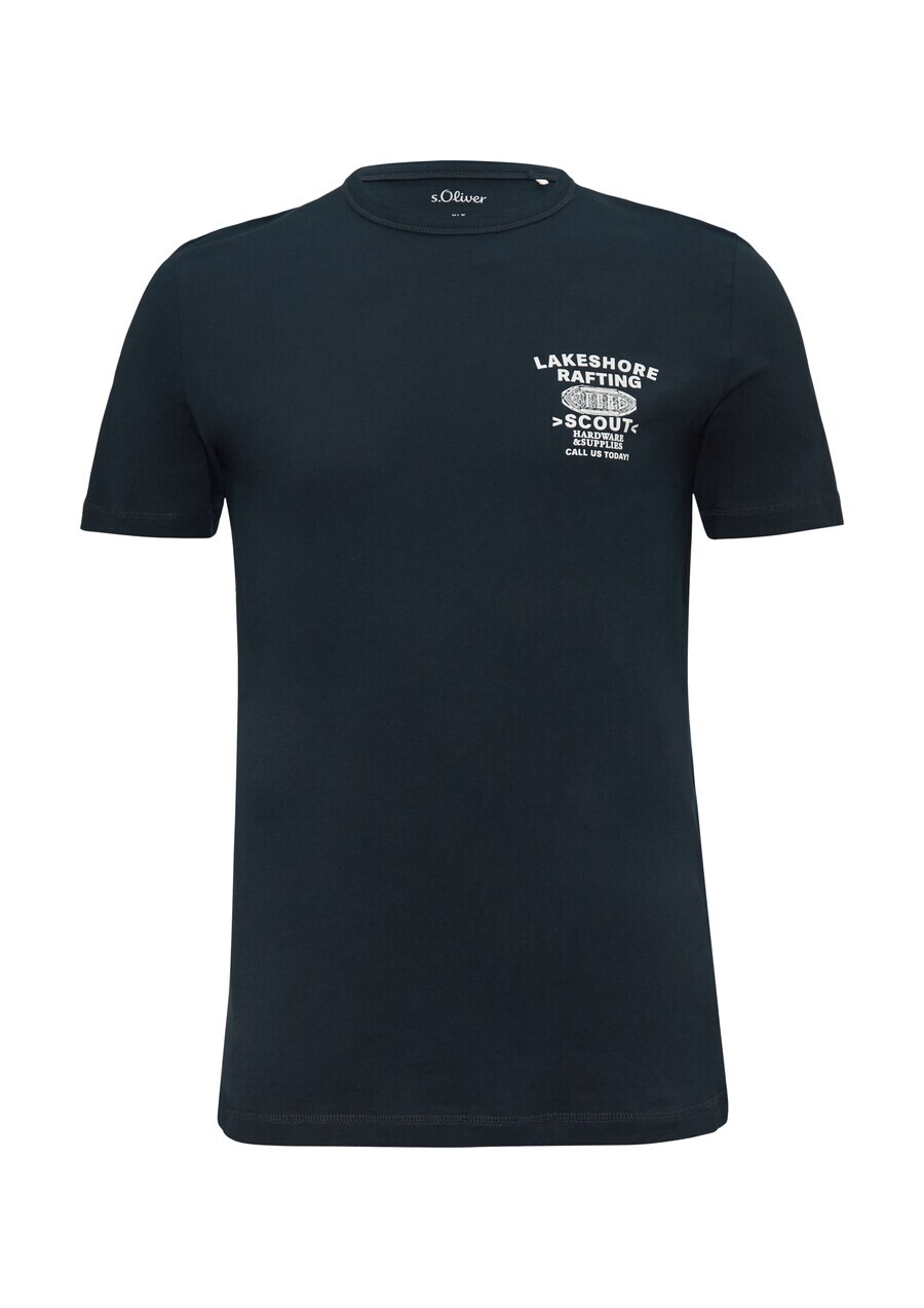 

Классическая футболка s.Oliver Shirt, темно-синий