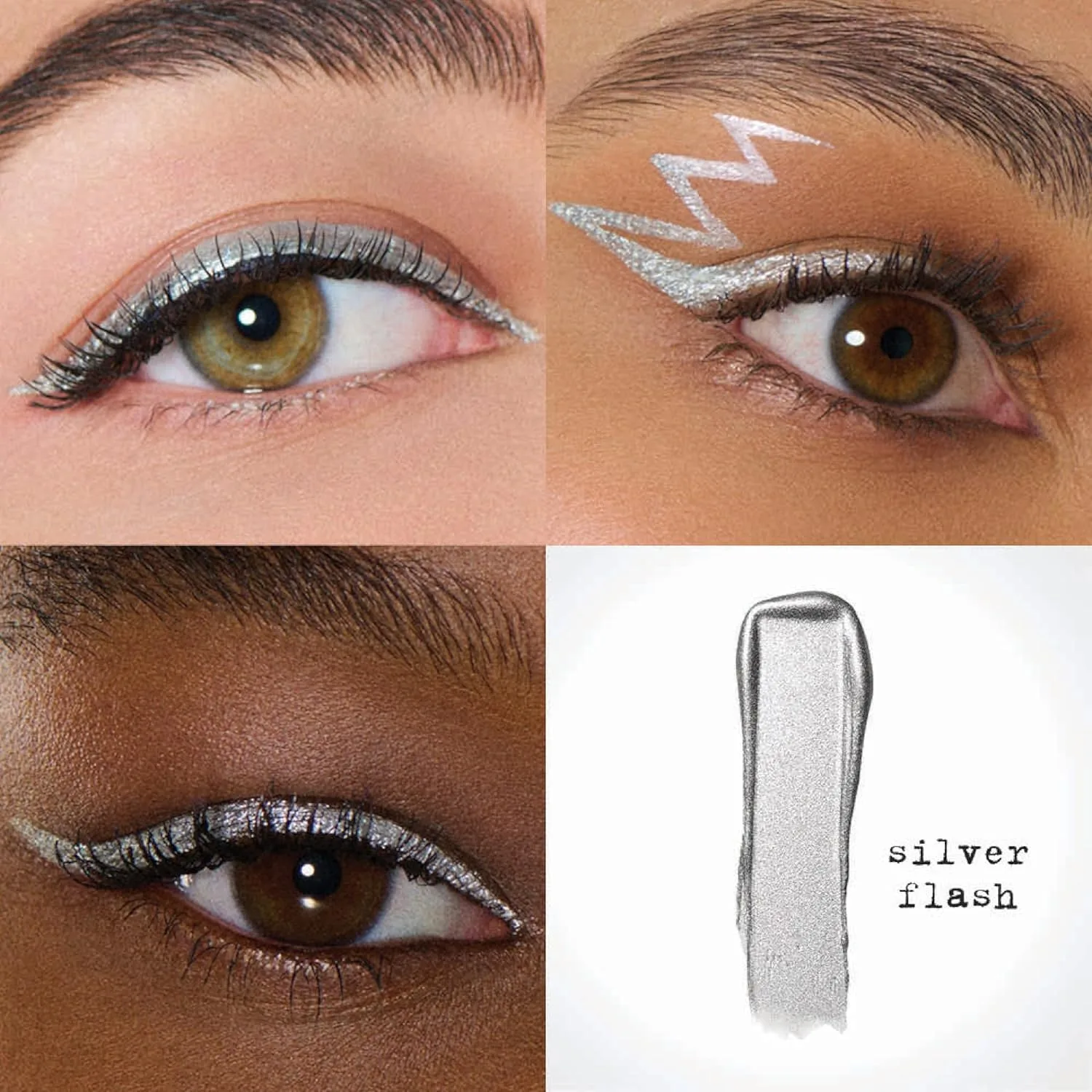 Жидкая подводка для глаз Inkwear STAY ALL DAY Stila, Silver Flash — фото 4