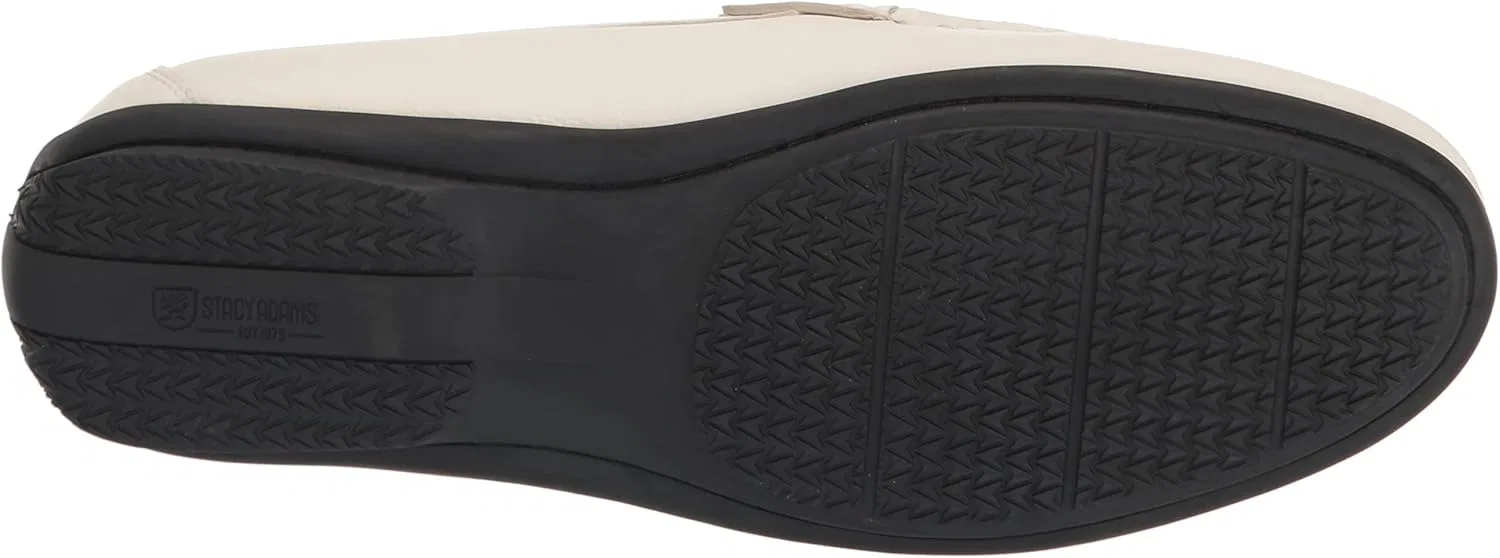 Туфли Stacy Adams Herren Corley Driving Moc Fahrer-Slipper, White Opulent Garden — фото 4
